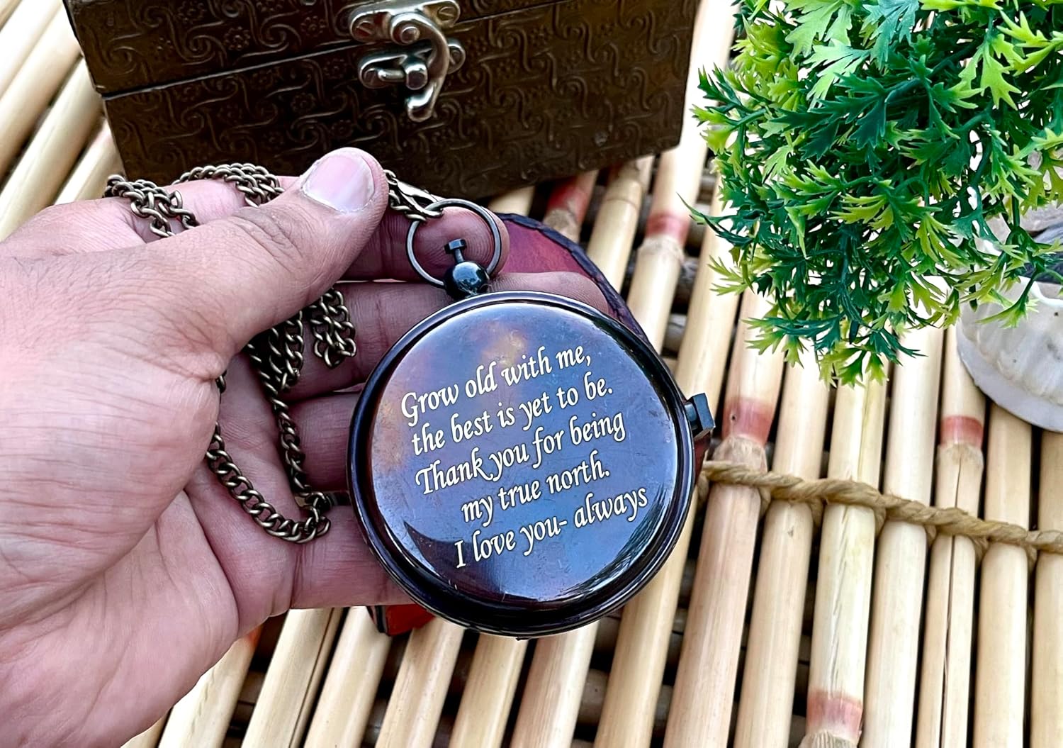 Compass, Engraved Compass, Custom Compass, Wedding Gift, Christmas, Baptism, Graduation, boy Scouts, Sundial, Nautical, Anniversary, Fathers Day