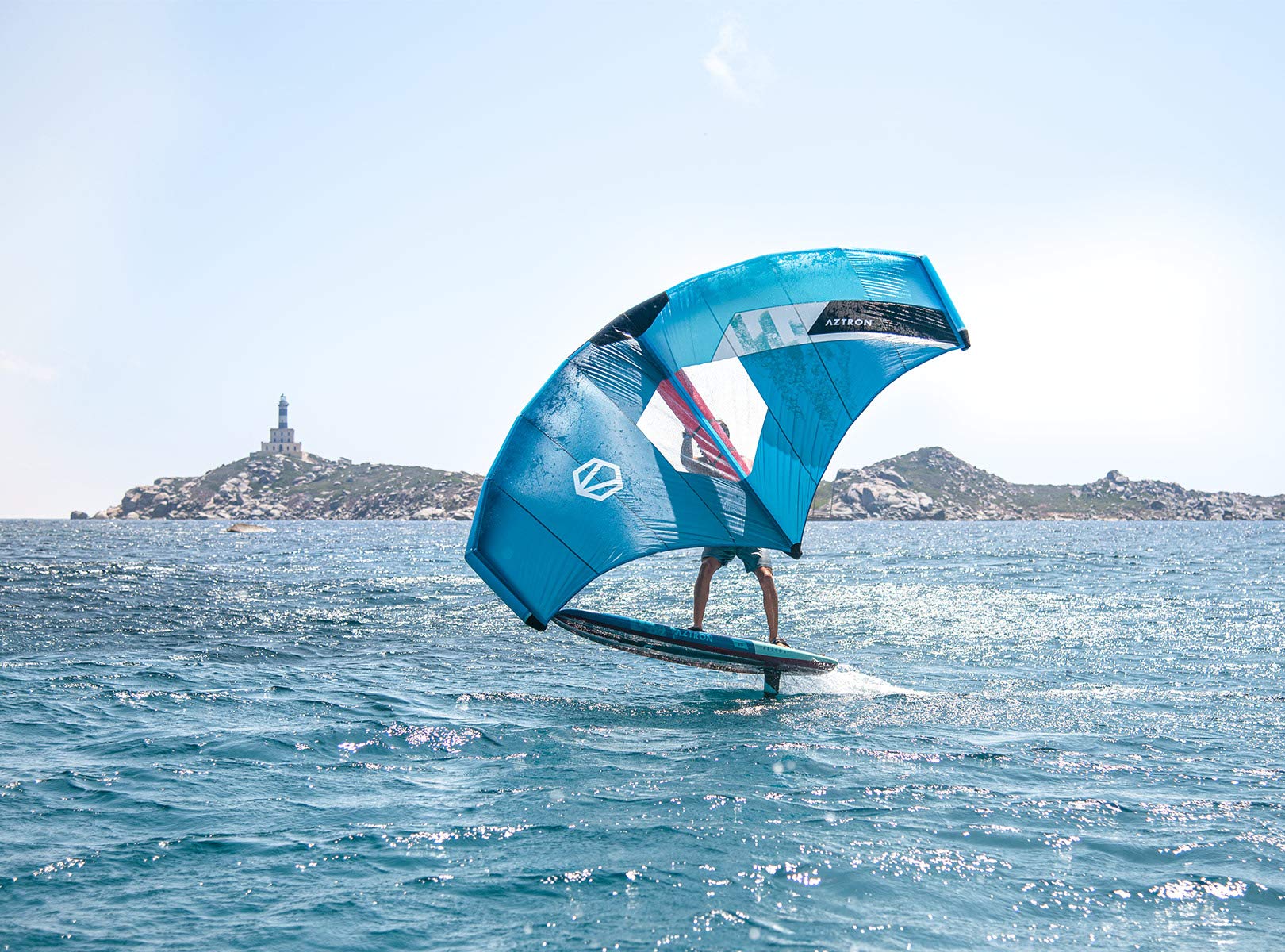 AZTRON afw-400, Foil Wing 4.0M Juventud Unisex, Multicolor, 4 Metros