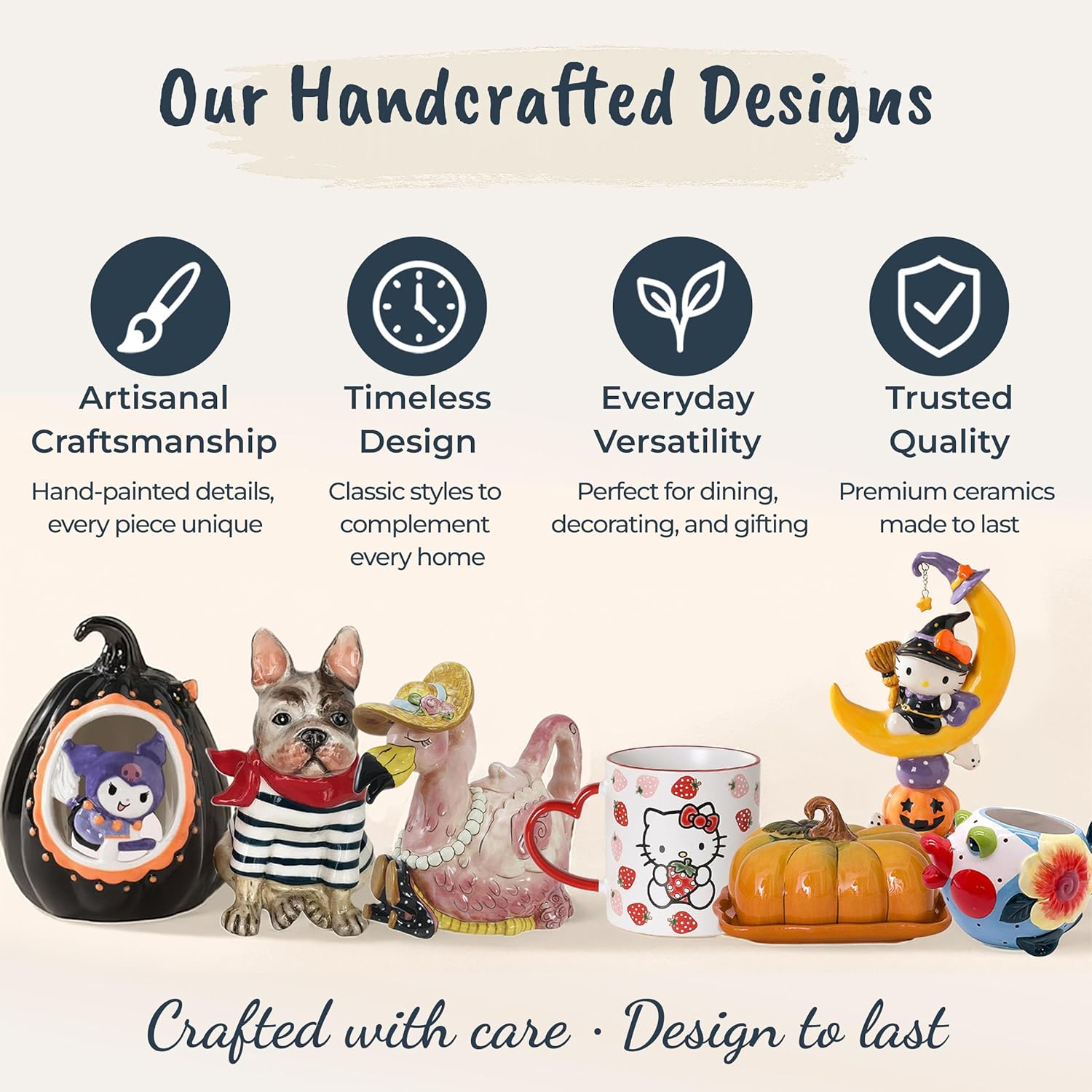 Blue Sky Ceramic Woodcut Farmhouse Planter 5''