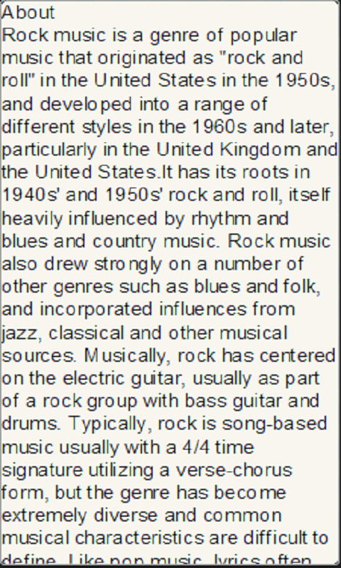 Music Database - App on Amazon Appstore