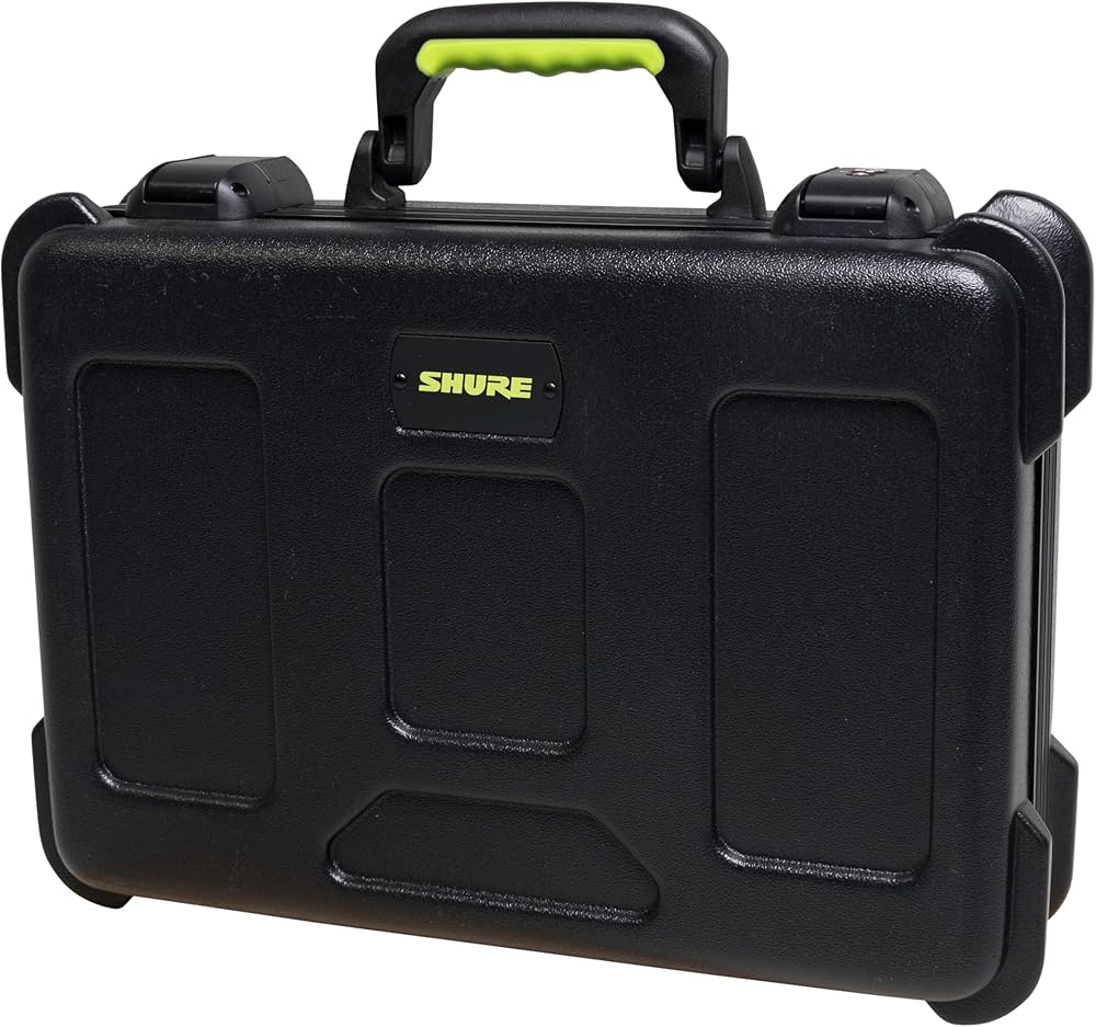 SHURE PSM300 GATORイヤモニケースセット Shure by Gator Molded Case with Drops for 6 Wireless Microphones