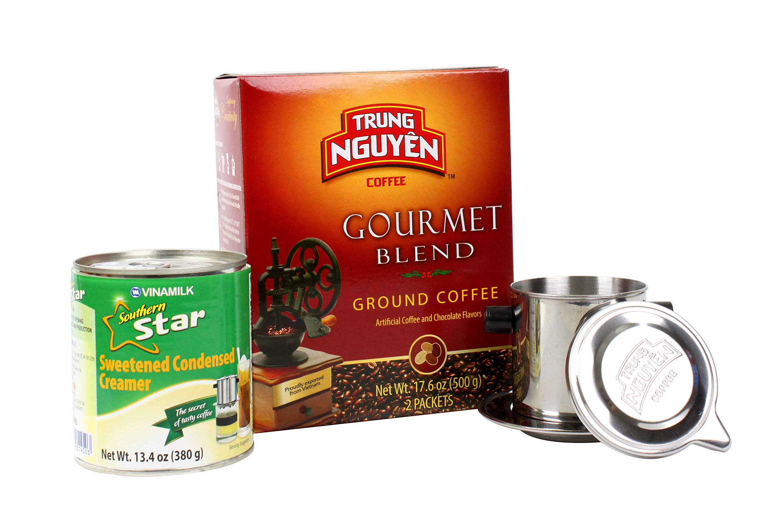 Buy Vietnamese Coffee Pour Over Set 3 Pcs. Trung Nguyen Gourmet