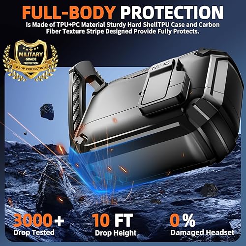 Miniatura 8 de Inesore for Airpods Pro 2nd Generation Case Cover with Cleaner Kit,with Lock for Airpods Pro Case Cover,Classic Cool Funny Game Console Hard Air Pod