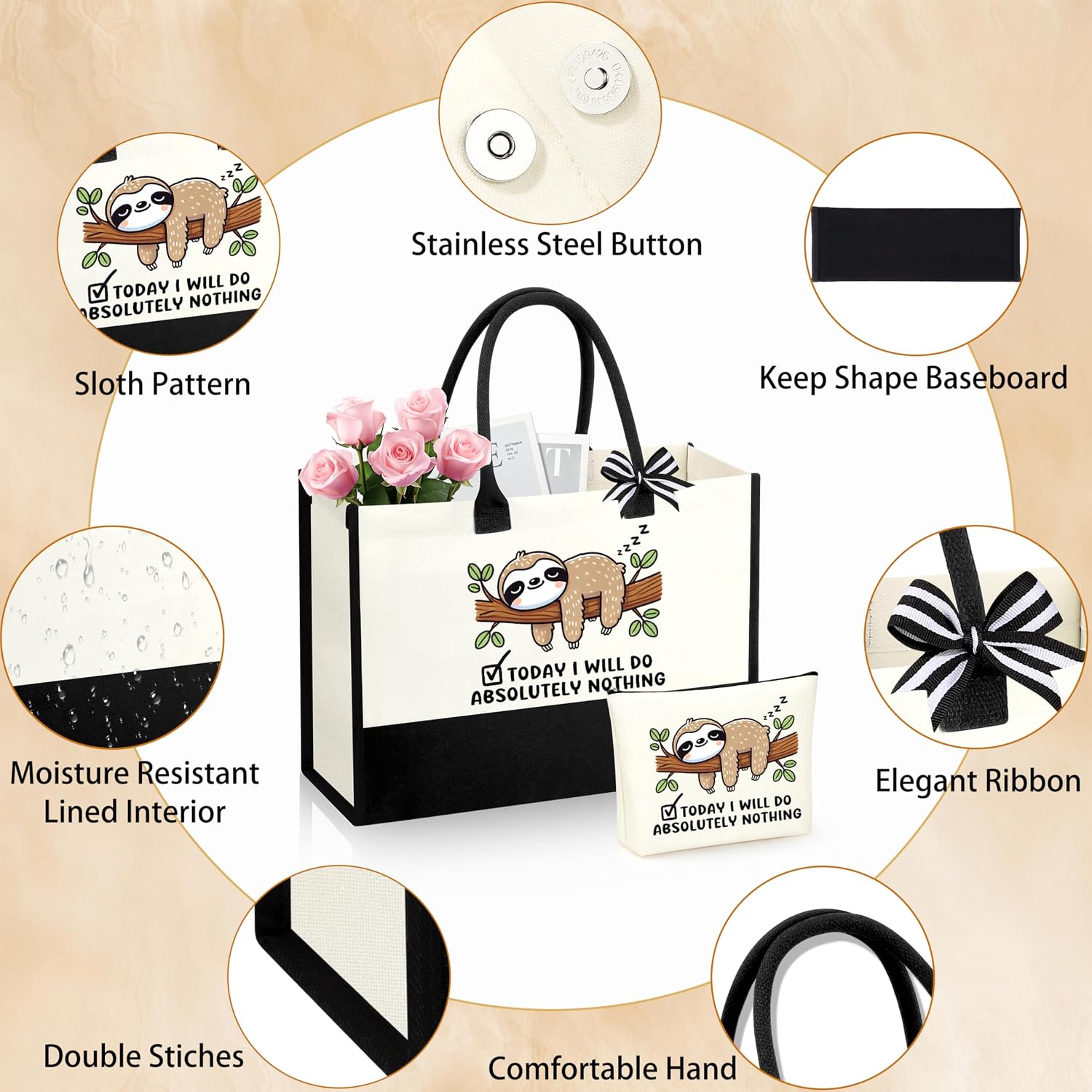 Highland Cow Dachshund Horse Sloth Cat Flamingos Raccoon Bee Duck Donkey Goose Valentines Day Gifts for Women