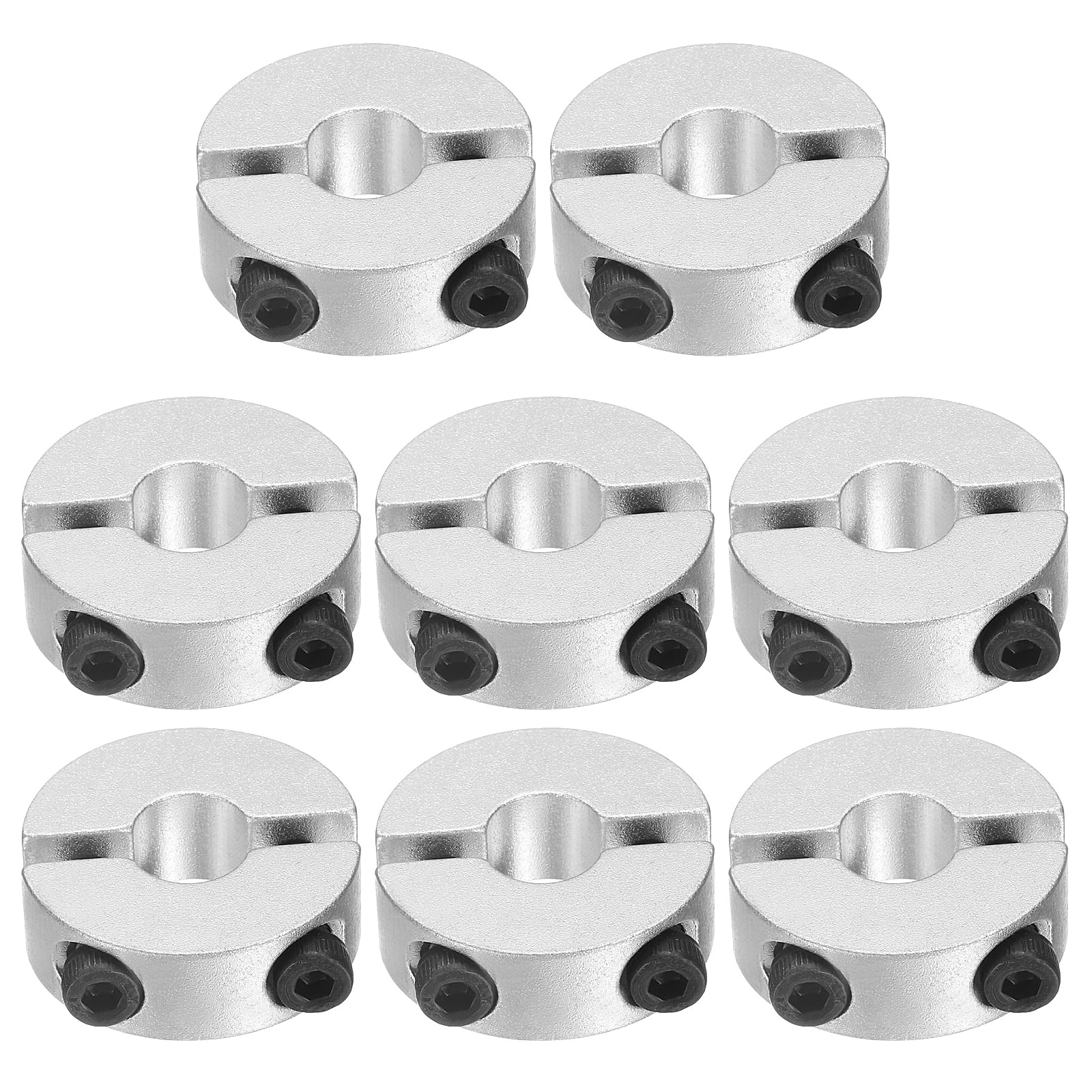 Aluminum Shaft Collars - 8 Pack, Secure Grip -29 Aluminum Shaft Collars - 8 Pack, Secure Grip -29