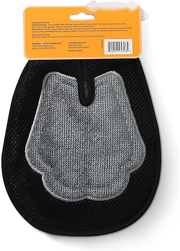 Miniatura 4 de Wags & Wiggles Guante de aseo para perros de doble cara con pata de goma, guante de aseo 2 en 1, divertida herramienta de aseo para perros, para