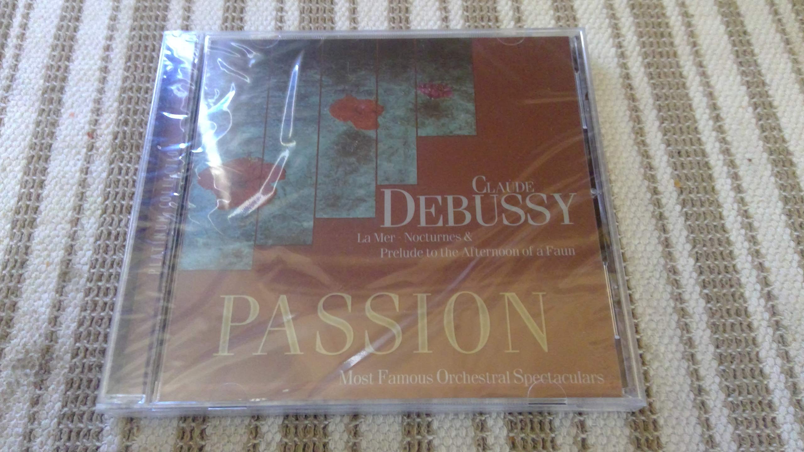 Passion: La Mer / Nocturnes / Prelude [Audio CD] Debussy