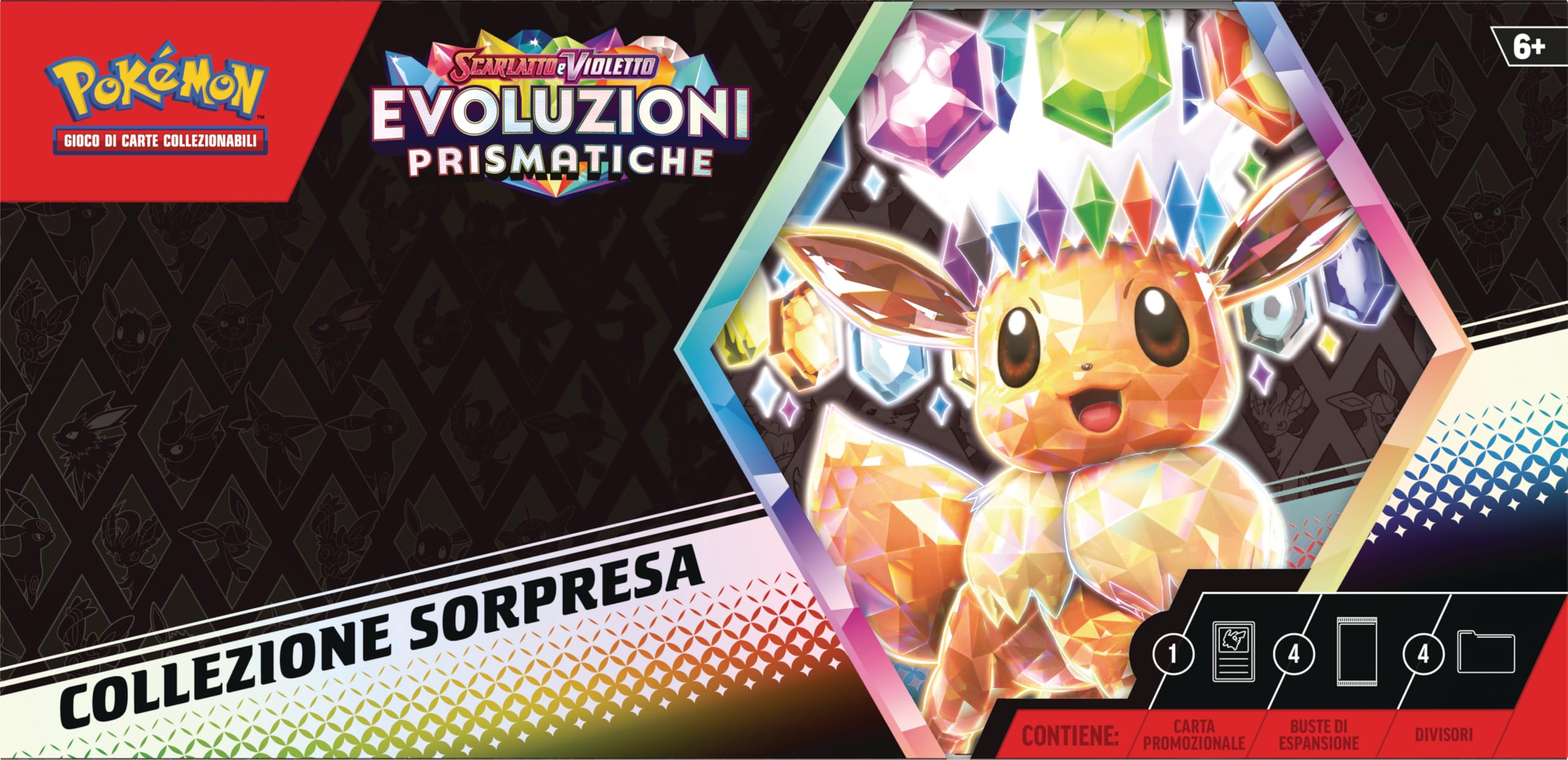 Pokémon JCC - Écarlate et Violet - Mini-boîte EV 8.5 Évolutions Prismatiques (1x mini-boîte