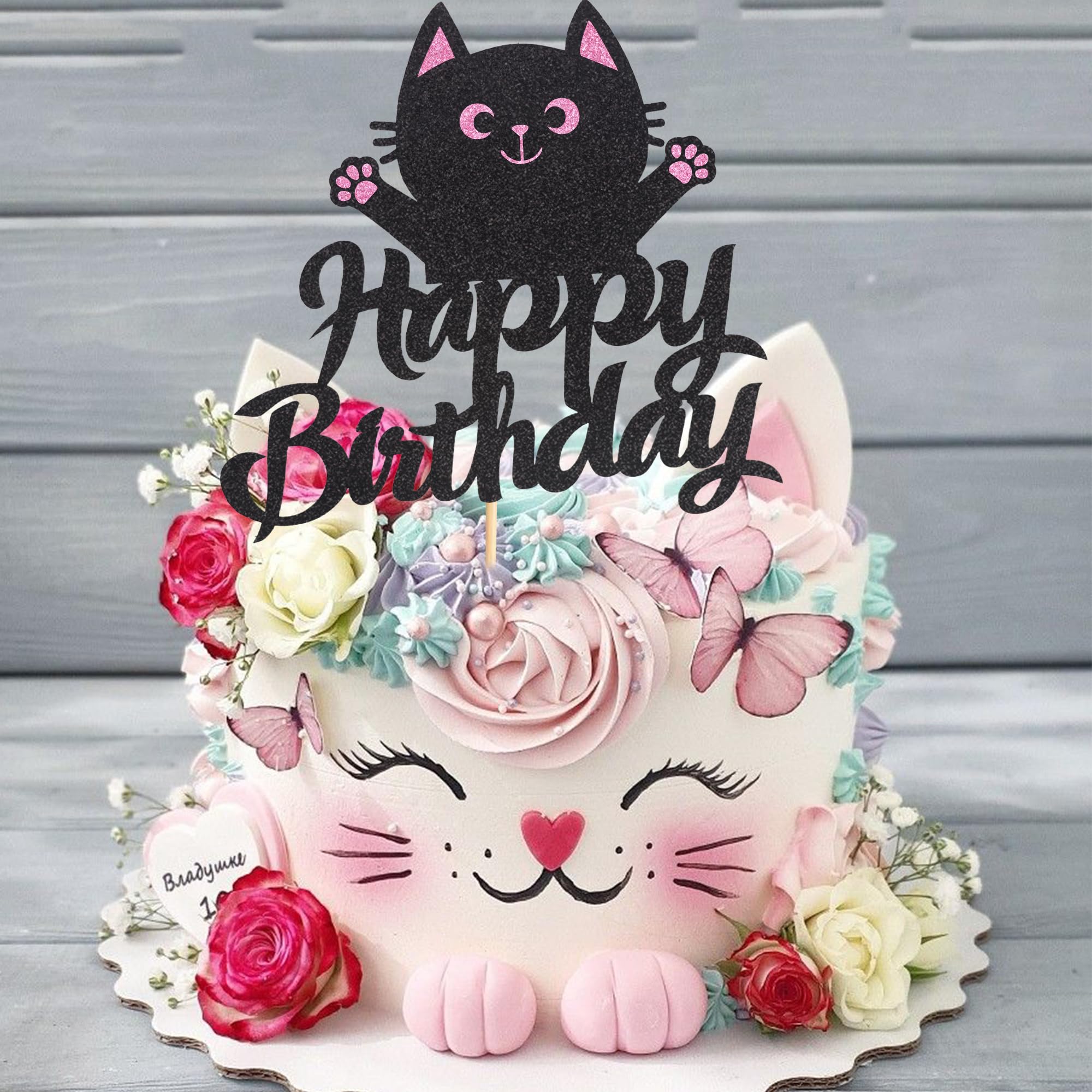 Décoration De Jardin En Forme De Chat En Fer Pour Décoration (noir