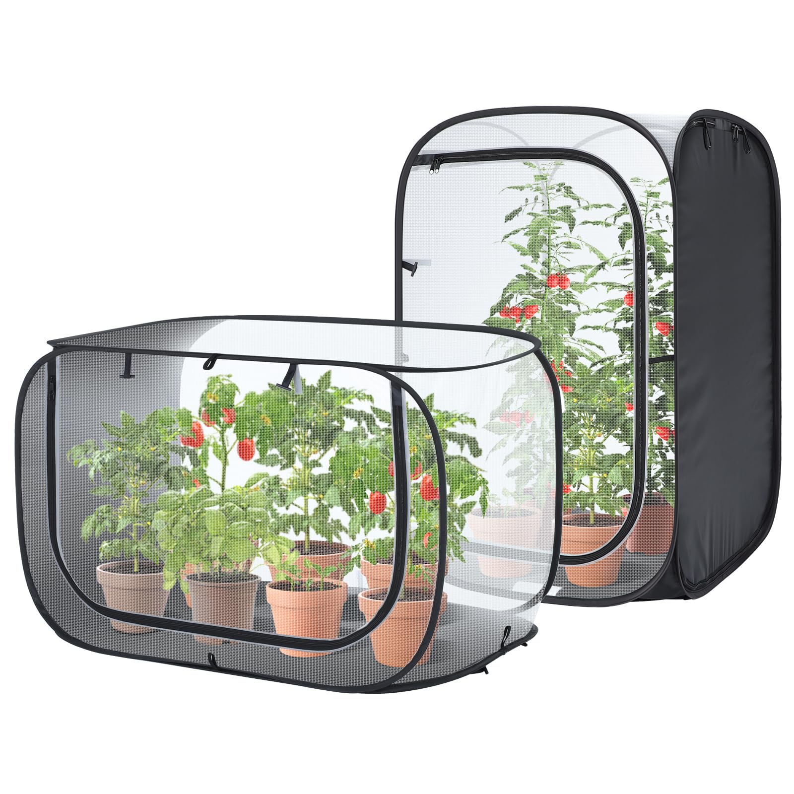 Ohuhu 36 Garden Mesh Plant Cover 2 Pack