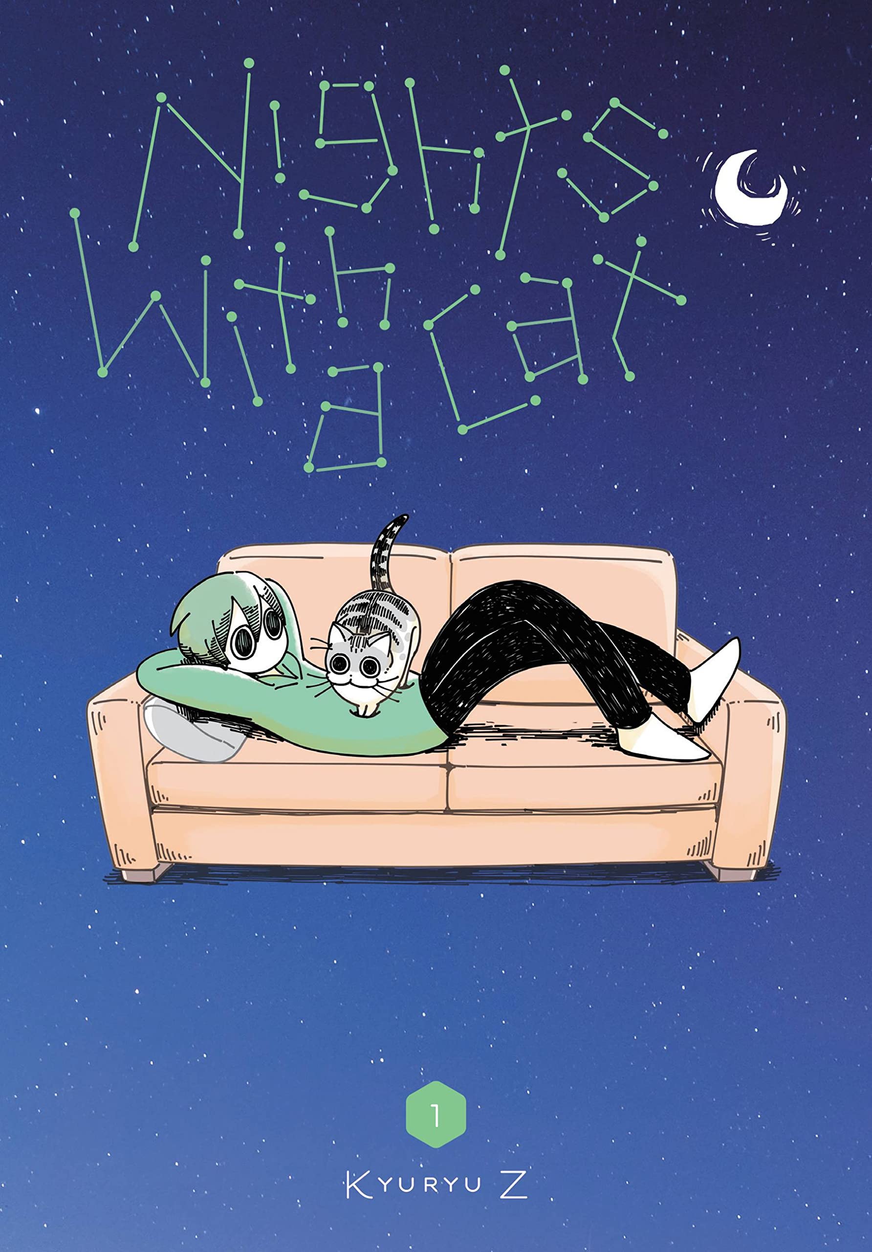 Nights with a Cat Ser.: Nights with a Cat, Vol. 1 by Kyuryu Kyuryu Z (2022, ...