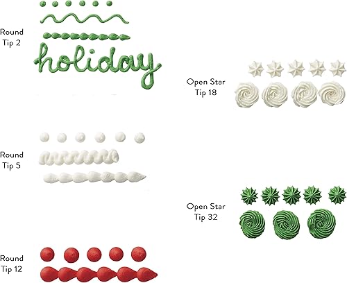 Miniatura 3 de Artículos no alimentarios 409-0-0011 Decoración de galletas ROJOVerde, 1 EA