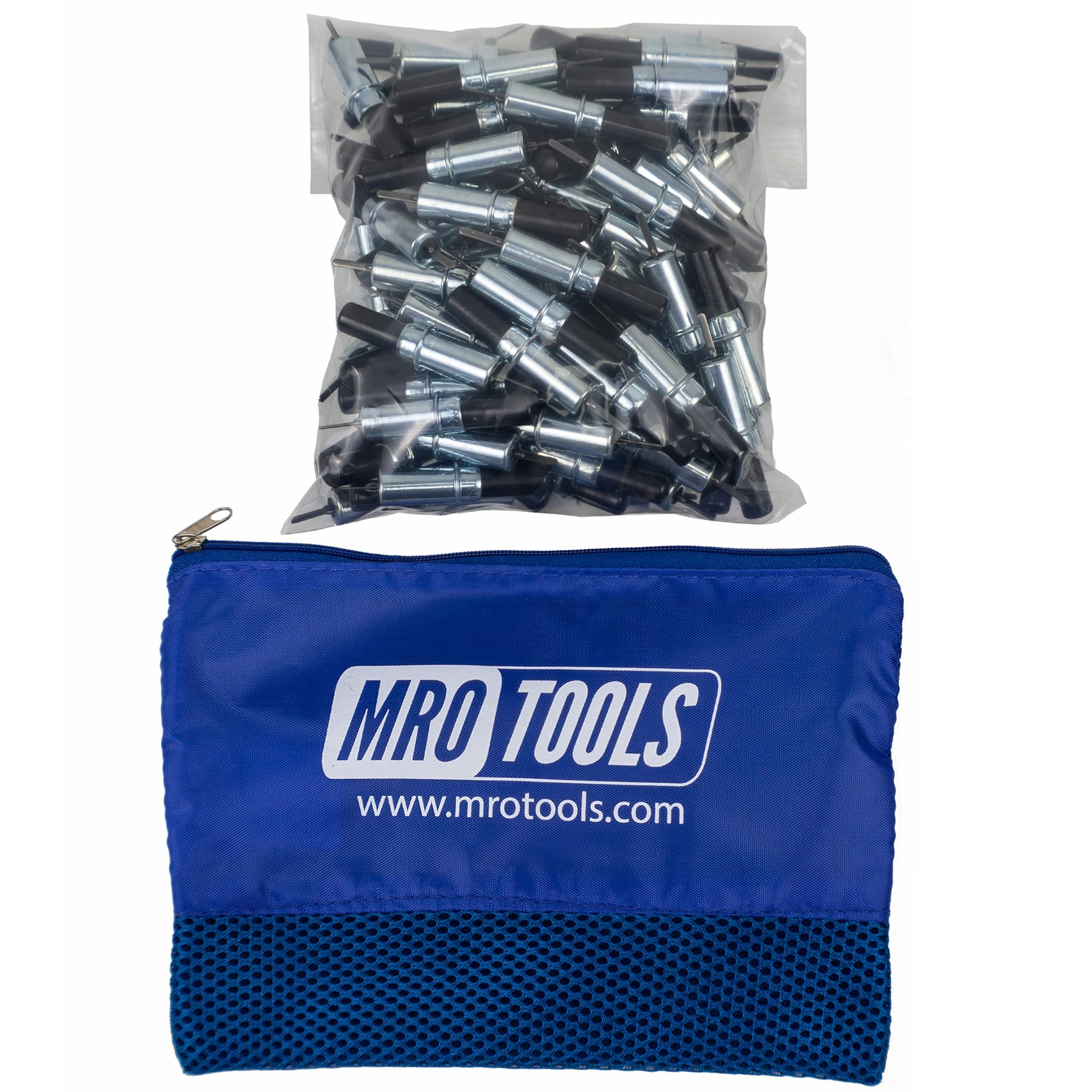 100 3/32 Heavy Duty Cleco Sheet Metal Fasteners w/Mesh Carry Bag (KHD2S100-3/32)