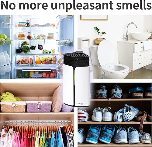 Miniatura 6 de Clair V Refrigerador Desodorizador Eliminador de olores a prueba de ozono para nevera y armario ambientador portátil