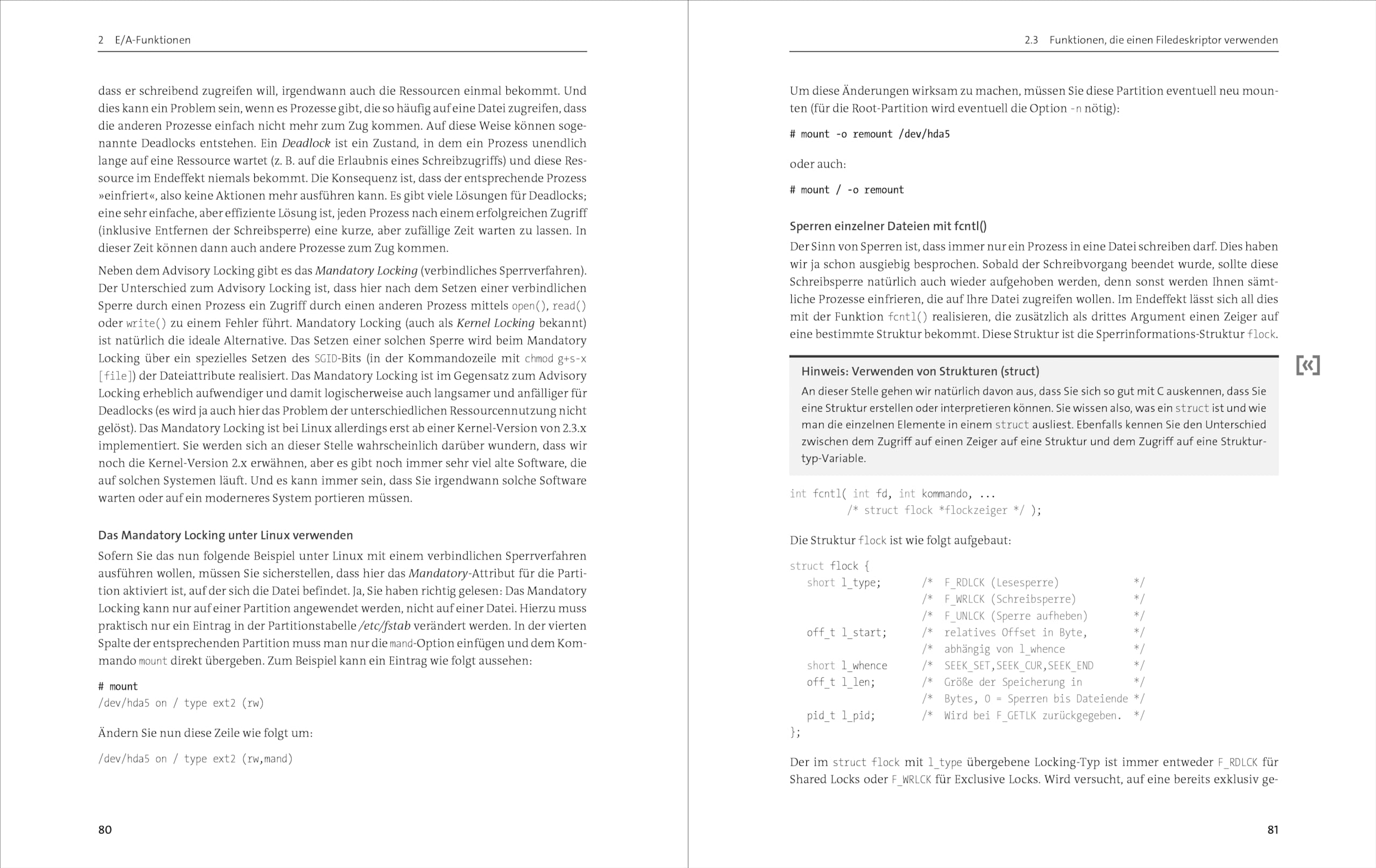 Systemnahe Programmierung mit C und Linux: Das umfassende Handbuch zur Linux-Anwendungsprogrammierung