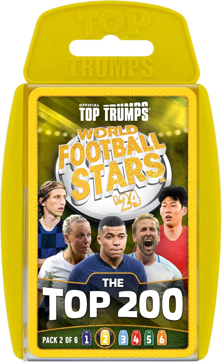 World Football Stars Top 200 - Pack 2 Top Trumps Card Game