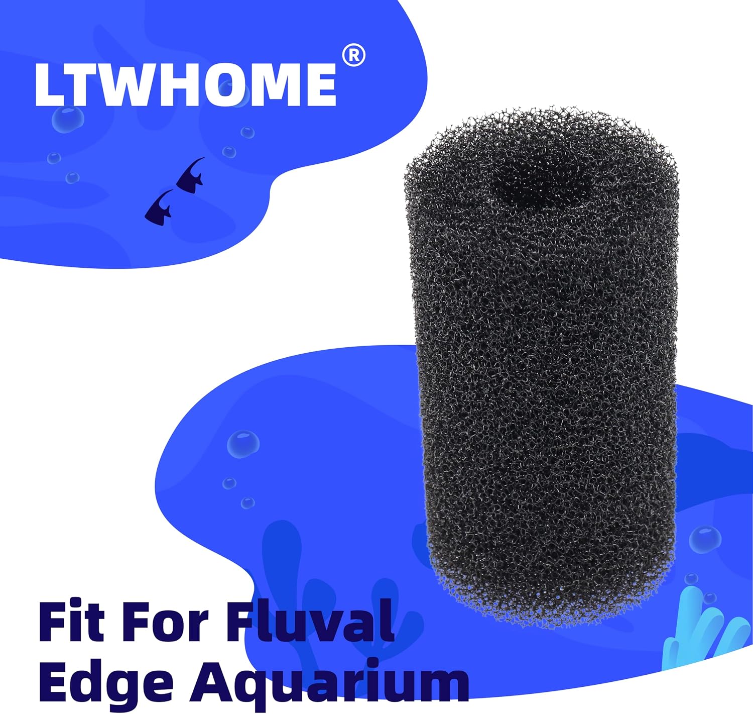 Pre-Filter Sponge/Foam Set Fit for Fluval Edge Aquarium (Pack of 12) image 2