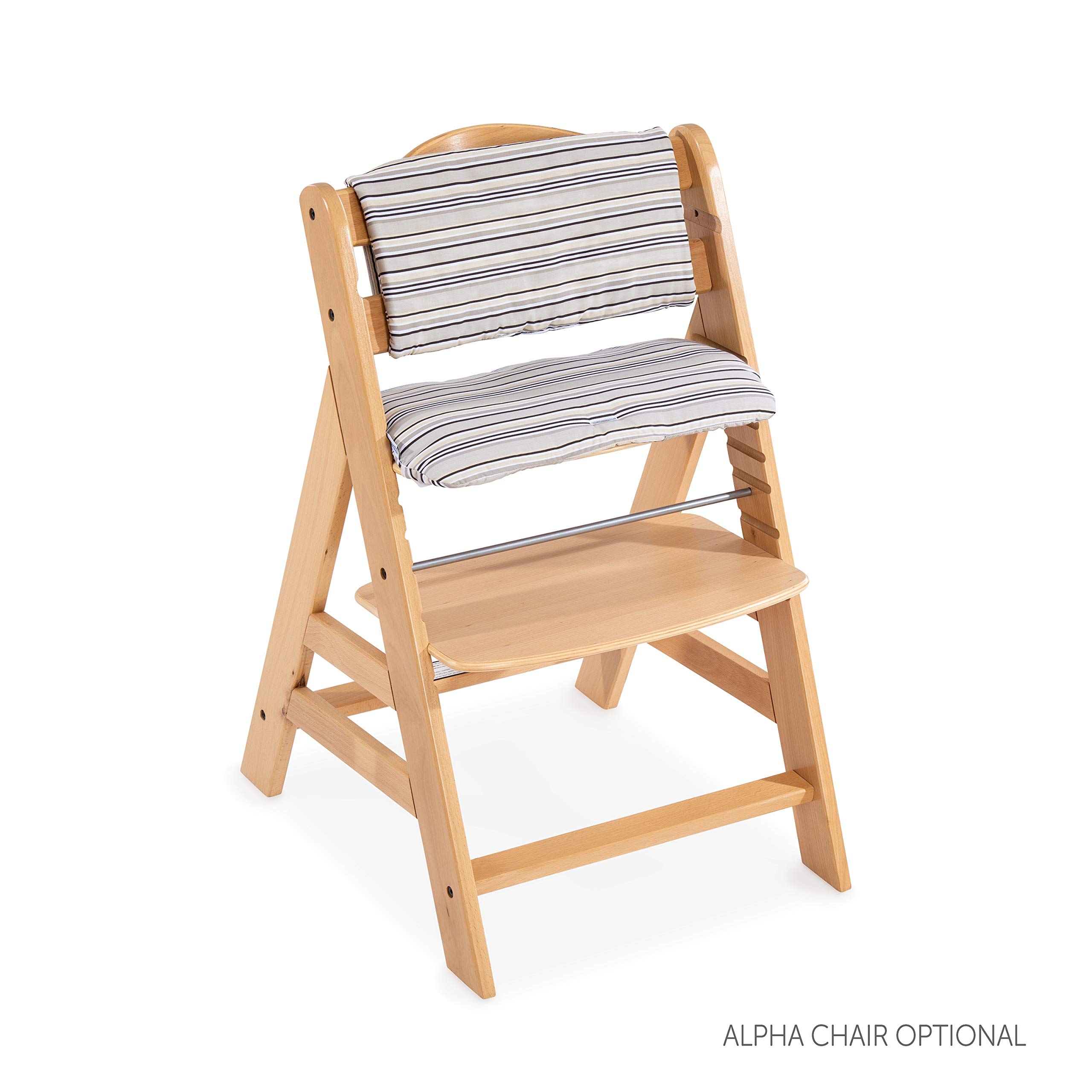 Amazon.com : Hauck Alpha Seatpad, Seat Cushion for Wooden Highchair Hauck  Alpha+, Highchair Insert with Easy Fixing and Cleaning, Multicolor Beige :  Baby