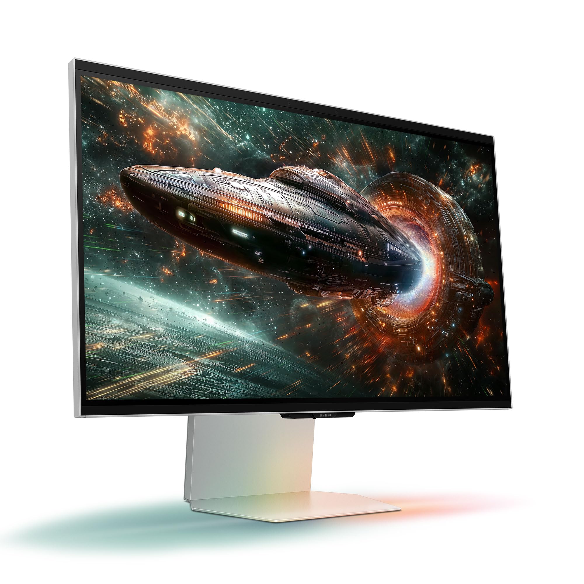 Samsung Monitor Gaming Odyssey 3D (S27FG900XU), Flat, 27'', 3840x2160, 16:9, IPS, 165Hz, 1ms, Compatibilità G-Sync, HDMI, USB, DP, Casse, Esperienza 3D Glasses-Free