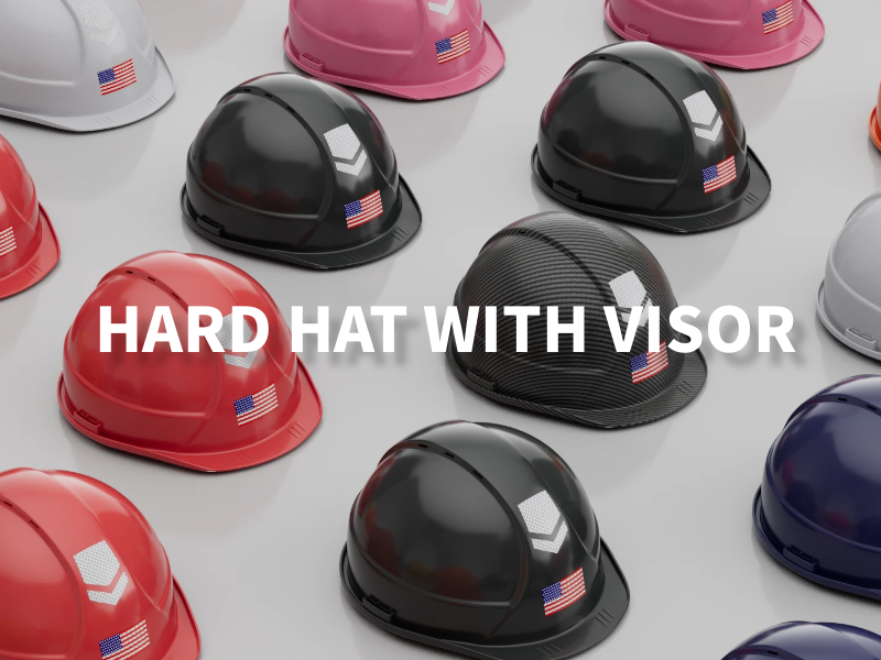 DS-SMAAT Head Protection Hard Hat 4-Point Ratchet Suspension