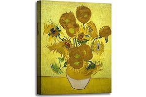Decorate Your Wall with a Touch of Sunflowers: Vincent van Gogh's Sunflowers Canvas Wall Art