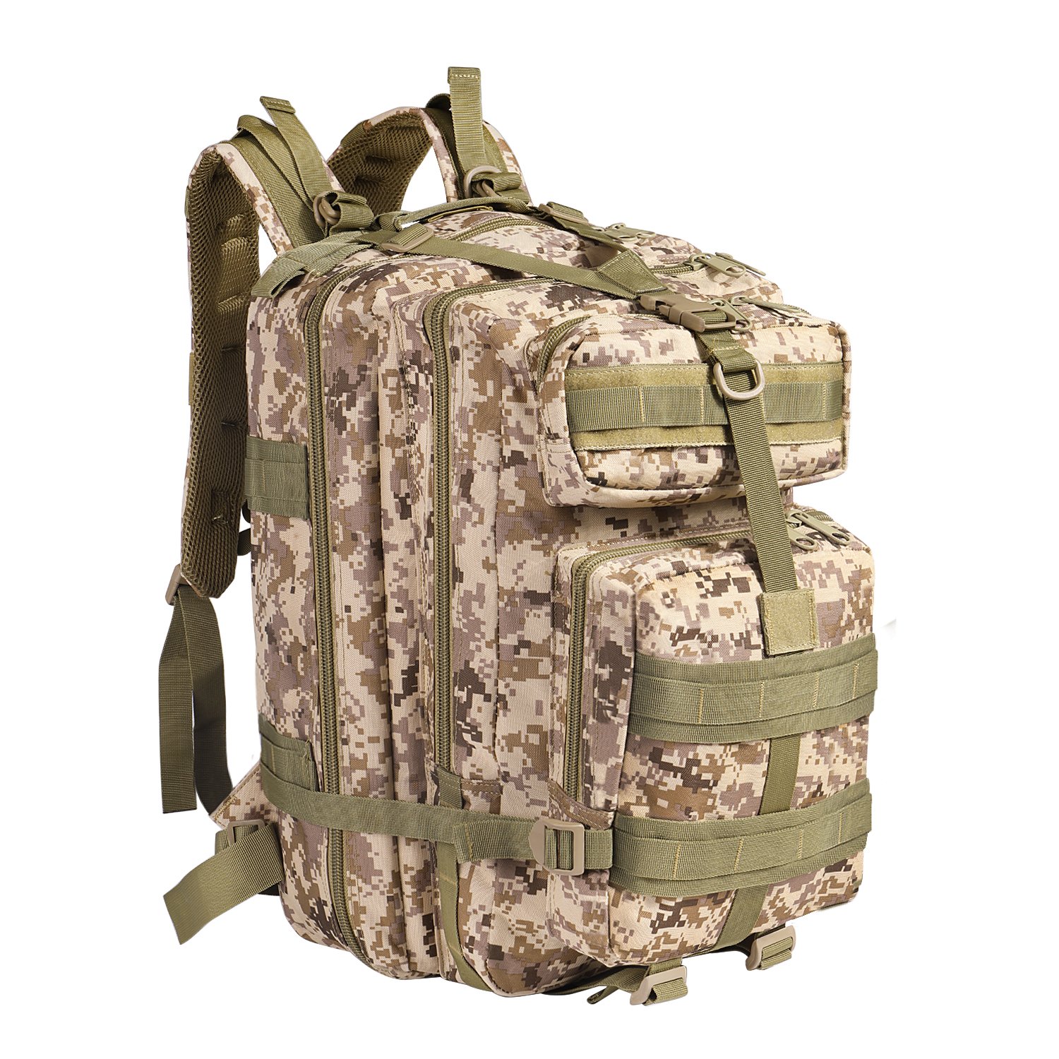 Buy Flexzion Backpack 40L Large Army Assault Pack, Bugout Bag Daypack