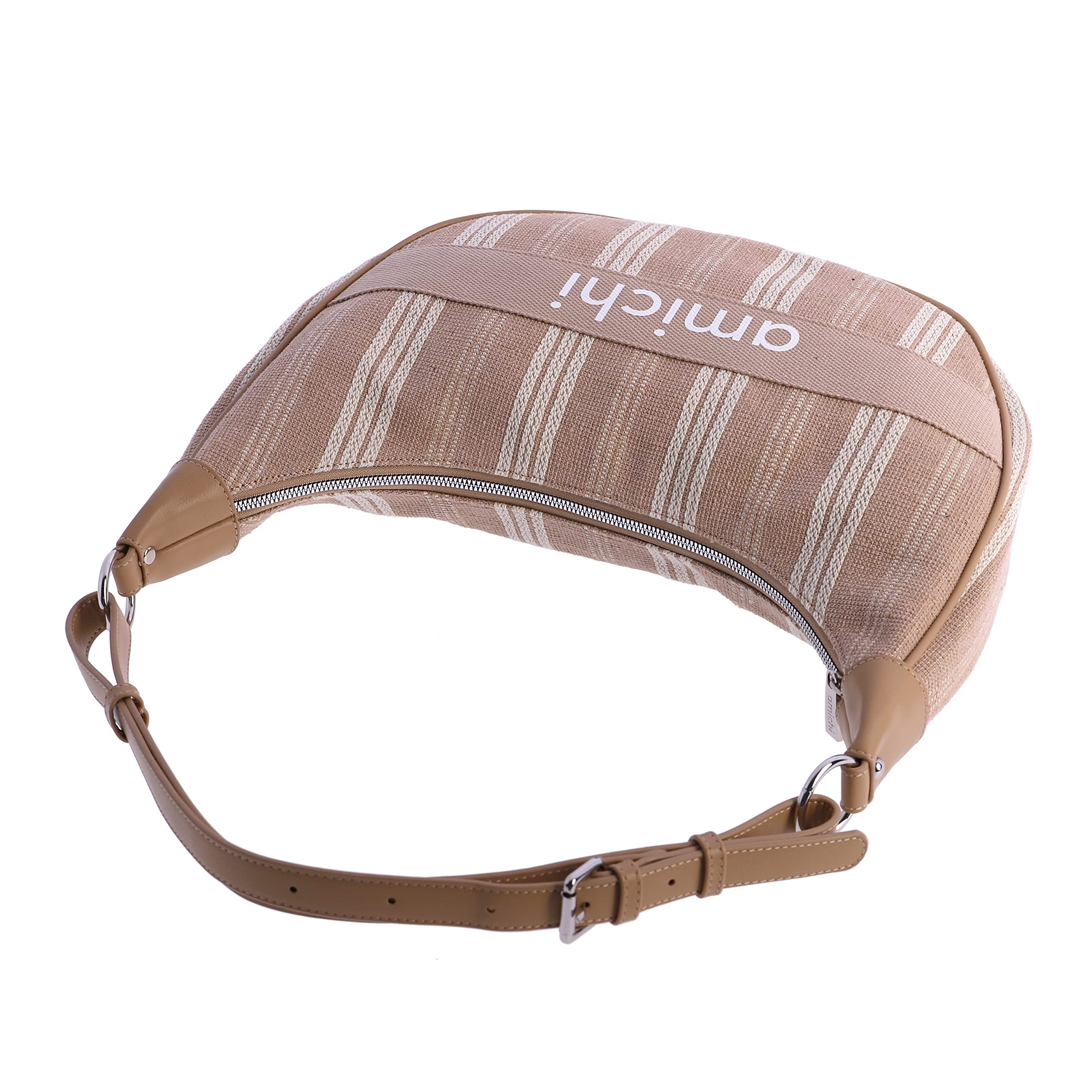 AMICHI - Bolso mujer - bolso de hombro mujer - bolsos de mujer - bolsos - bolso mediano - bolso bandolera mujer - multifuncional - tira extensible - Peleas