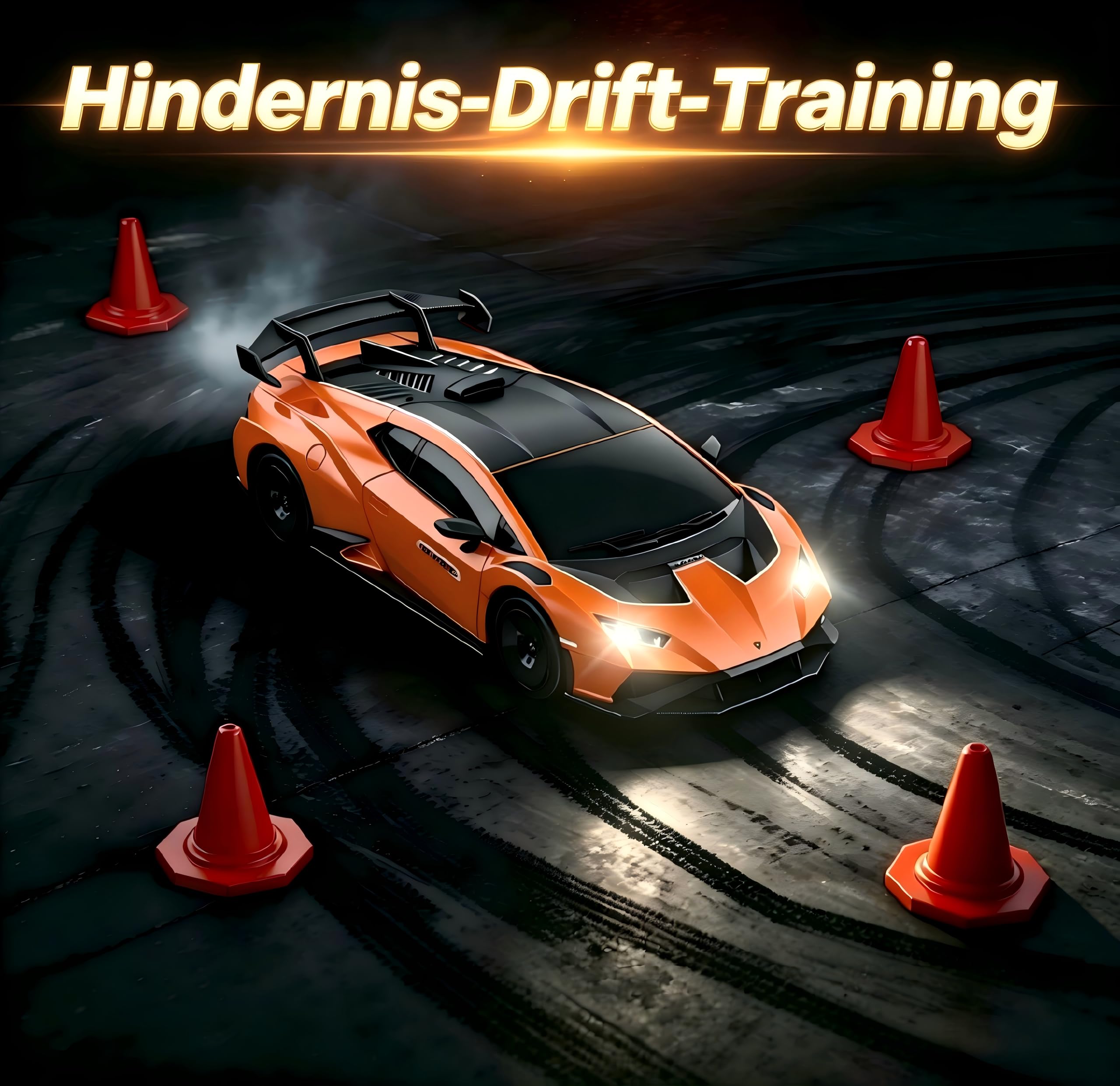 Lamborghini Ferngesteuertes Auto ab 6-12 Jahre, 1:18 RC Drift Auto 35KM/H | 4WD Vollproportionale Drosselklappe, Einstellbare Geschwindigkeit und Lenkwinkel, Spielzeug Geschenke Jungen 6 7 8 9 10 11 12