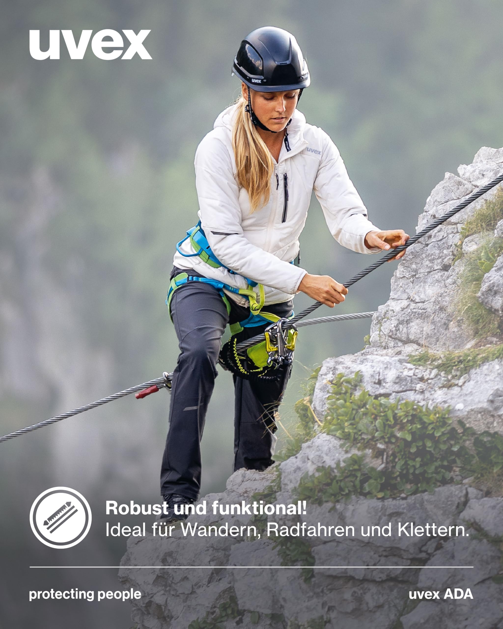 Uvex ADA 7636 Damen-Trekkinghose - Perfekt zum Wandern - Atmungsaktiv & Robust