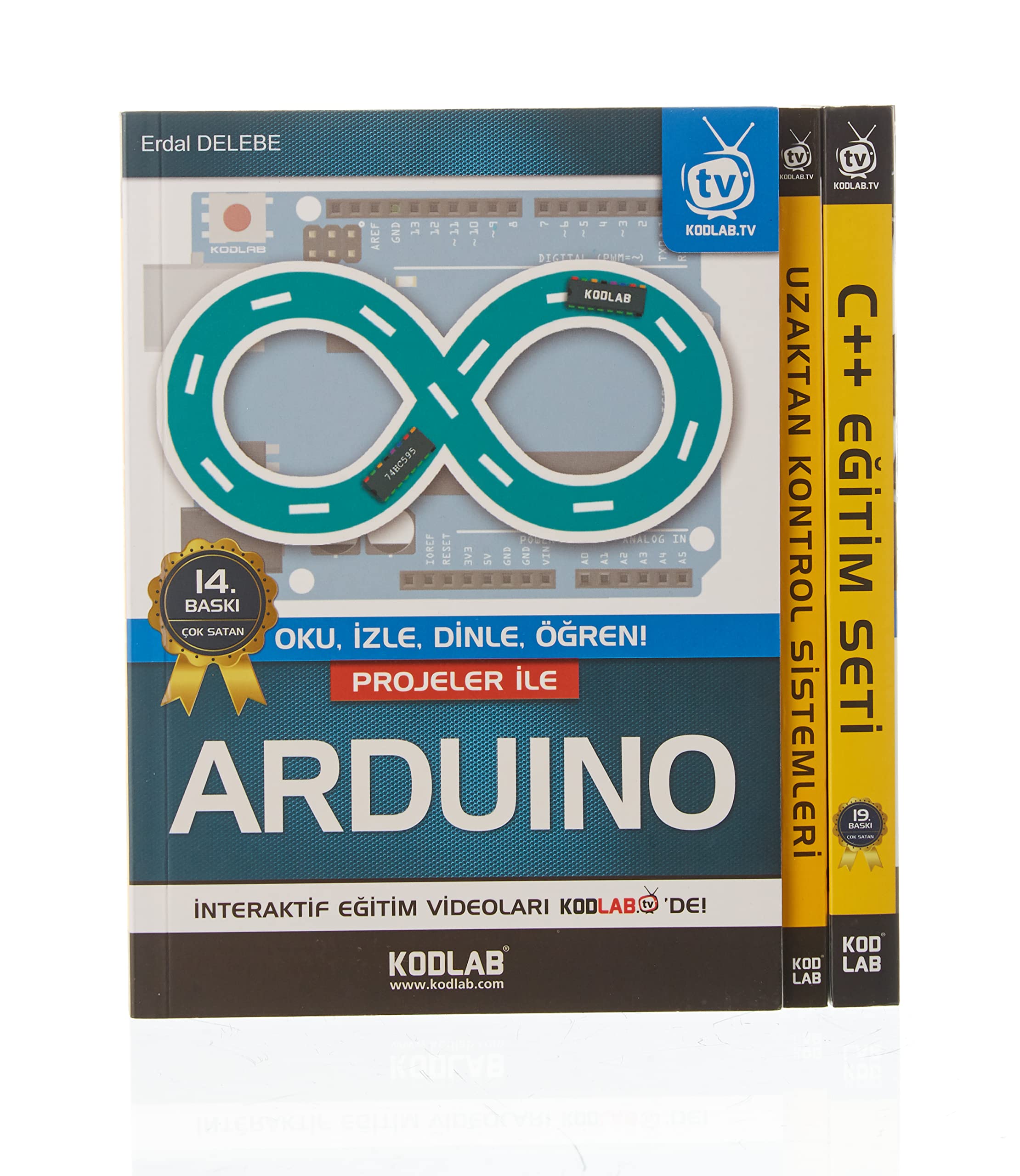 Arduino Eğitim Seti 2 (3 Kitap)