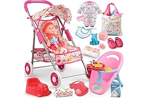 Baby Alive with Stroller: The Perfect Doll and Accessory Set for Girls 3-5