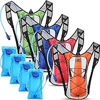 Vista 9 de Chunful Hydration Backpack with 2L Water Bladder, Lightweight Hydration Pack Outdoor Water Backpack for Men Women Running Cycling Biking Climbing