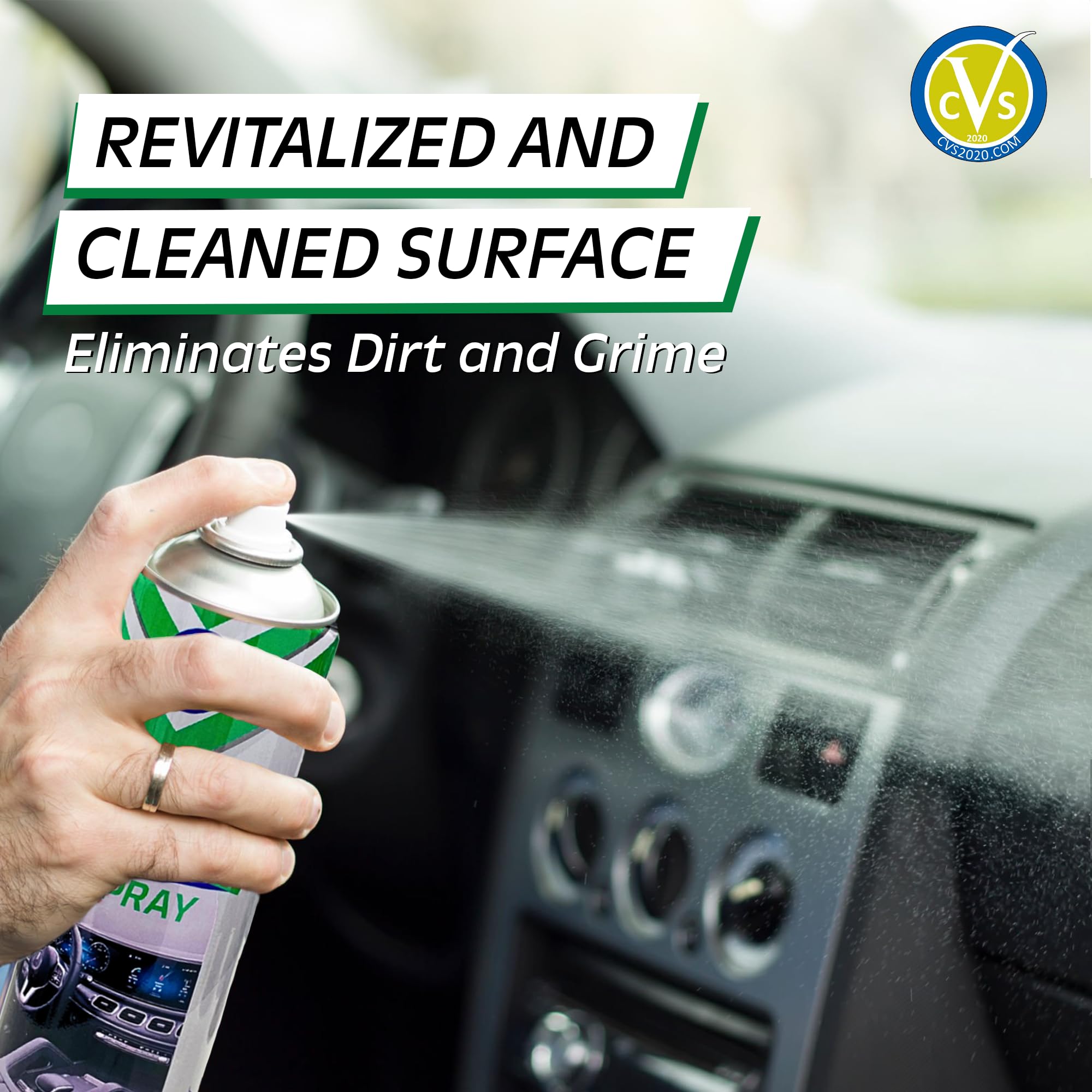 CVS - Aerosol de silicona brillante para salpicadero de coche, 500 ml, mezcla de frutas (12)