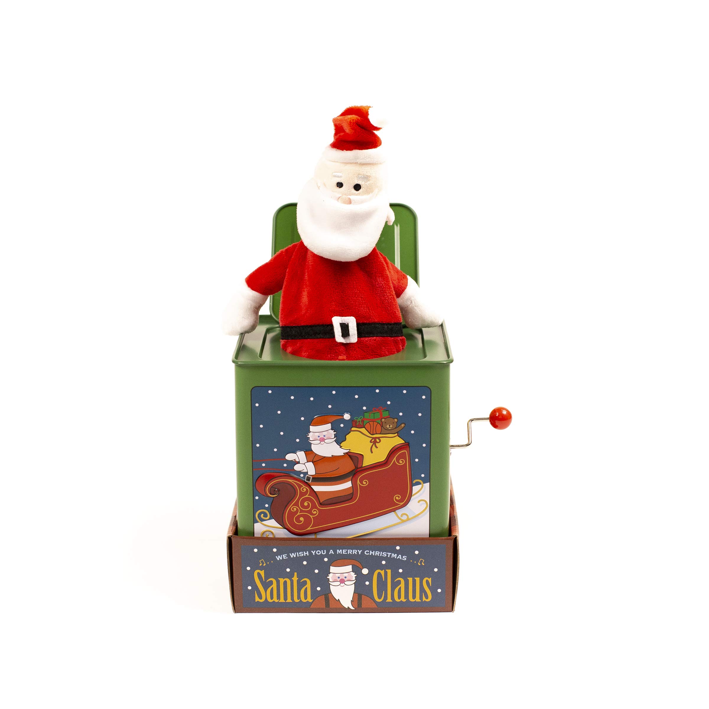 Amazon.com: Jack Rabbit Creations Santa Claus Jack in The Box Toy