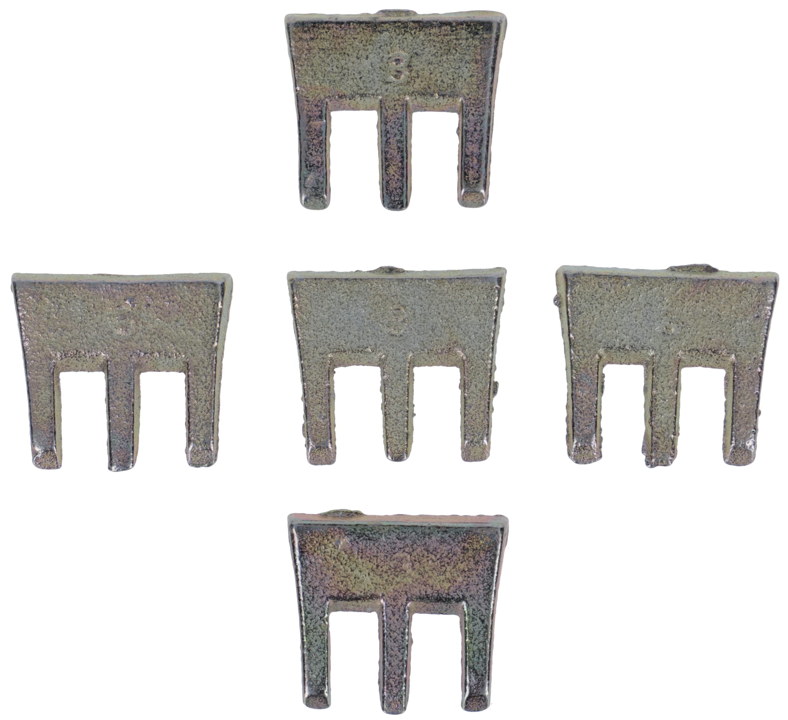Cales Pour Manche Hache Connex - Lot De 5 Pièces, Tailles Variées, Pour Outils à Manche Bois