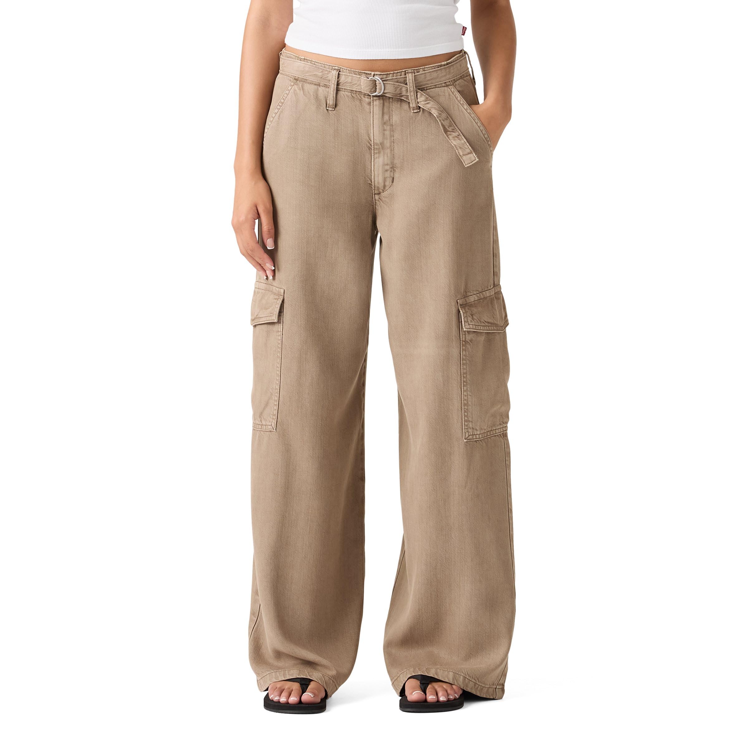 Levi's Baggy Dad Cargo Drapey Pine Bark Gd