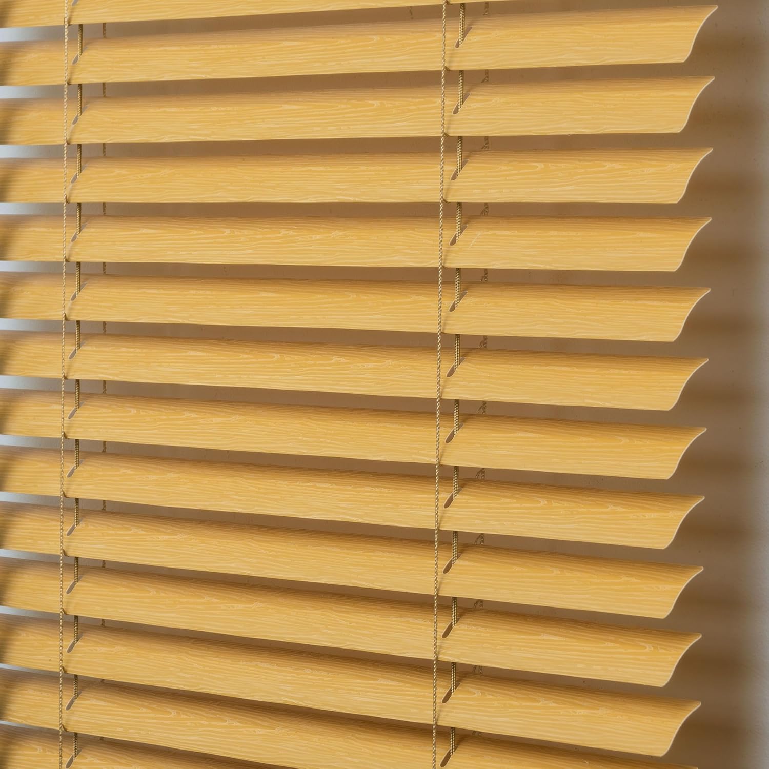 イージーブラインド ブラインド 木目調 プラスチック 横型【幅121cm x 高さ(長さ)38cm】 エンボスオーク カーテンレール