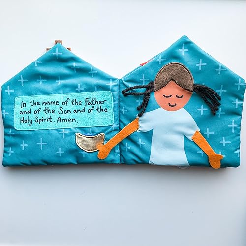 Miniatura 2 de Libro silencioso de misa católica para niños pequeños y preescolares - Aprende sobre la liturgia y mantente comprometido durante la misa - Libro