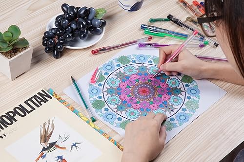 Miniatura 2 de juego de plumas de gel para colorear