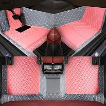 Car Floor MATS are Suitable for Model3/X/Y/X/YL, Customized All-Weather car Floor MATS Provide Protection for The Interior. The Fully Enclosed car Floor MATS arewaterproofantislip Pinkish-Grey