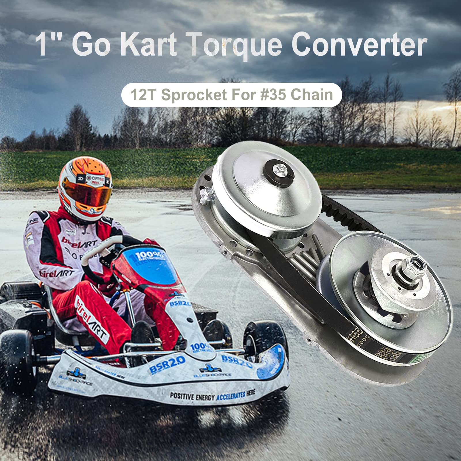 BATONECO 30 Series 1" Torque Converter Kit for Predator 301CC 28 HP