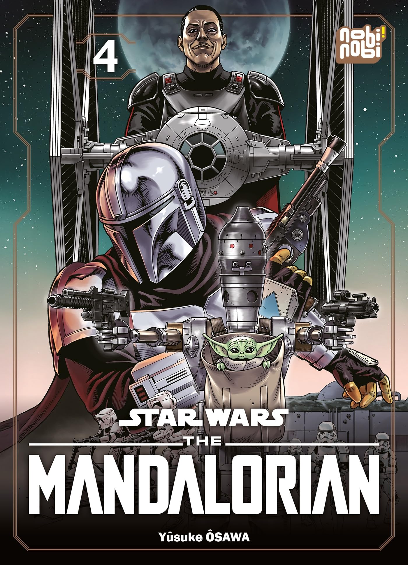 Star Wars - The Mandalorian T04 - Yûsuke Ôsawa - Nobi Nobi - broché - Manga