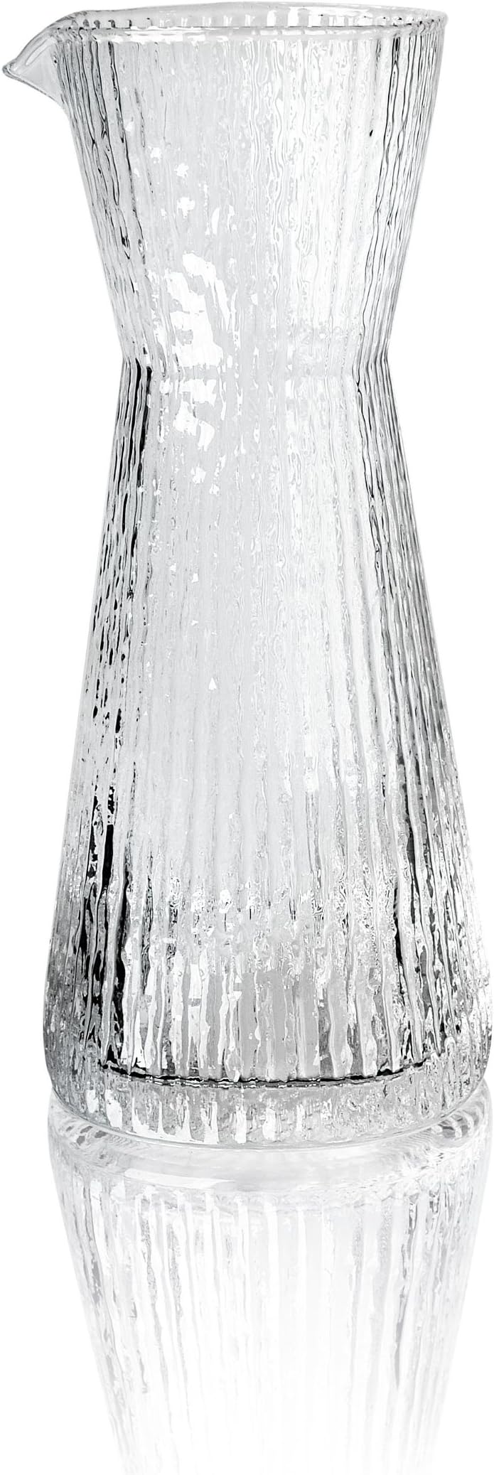 IVV Glassware 9-3/4-Inch Niagara Carafe, 30-Ounce, Clear