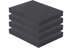 4-Pack Pick and Pluck Precut Tool Foam Sheets