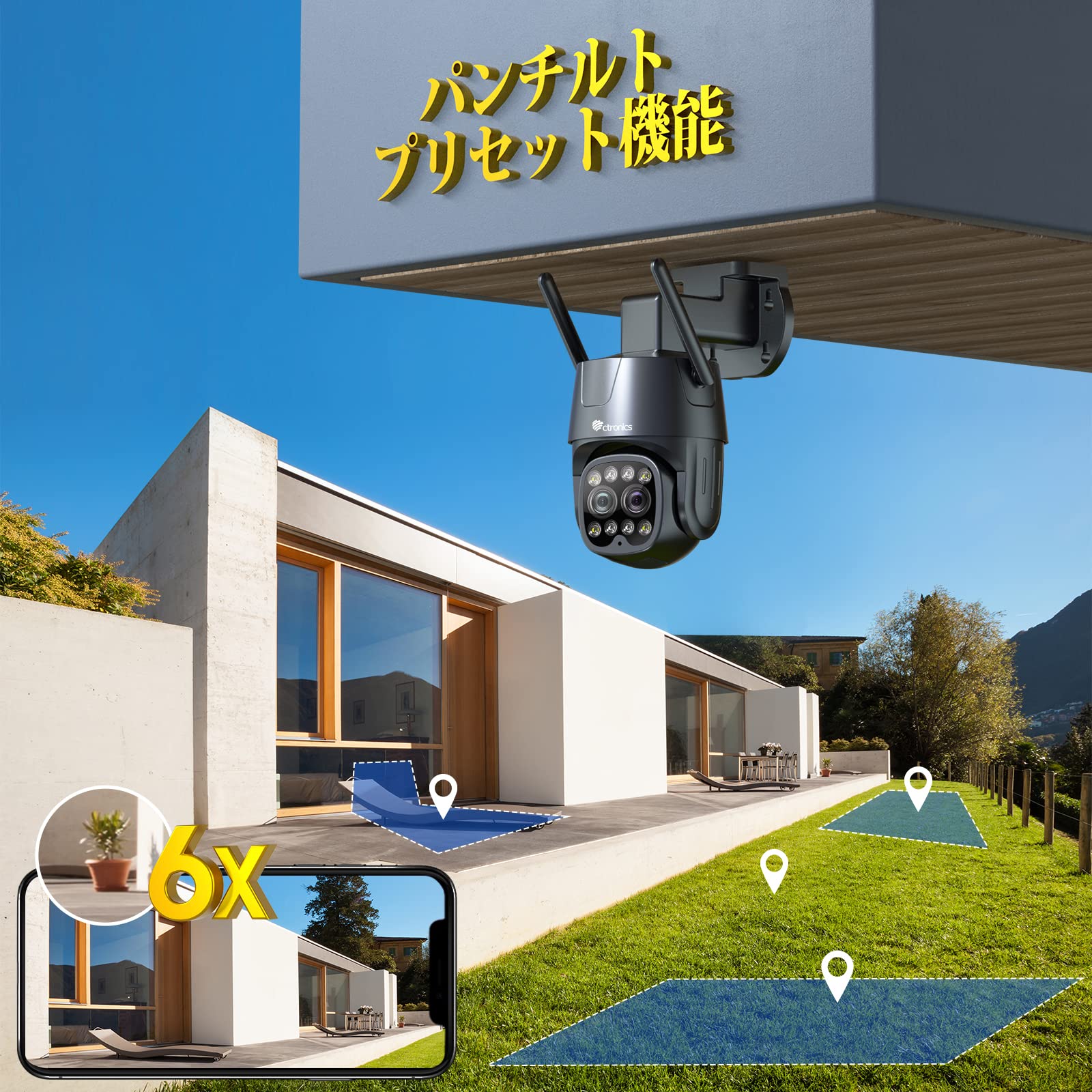 Amazon.co.jp: Ctronics: 2眼式レンズカメラ