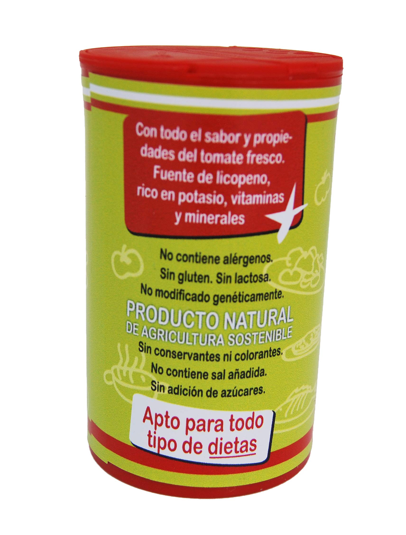 + Tomate | Sazonador Ahumado en Polvo | Pack 2x100 gr | Natural Extremadura
