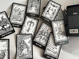 Darkside Skeleton Tarot Cards Deck, English