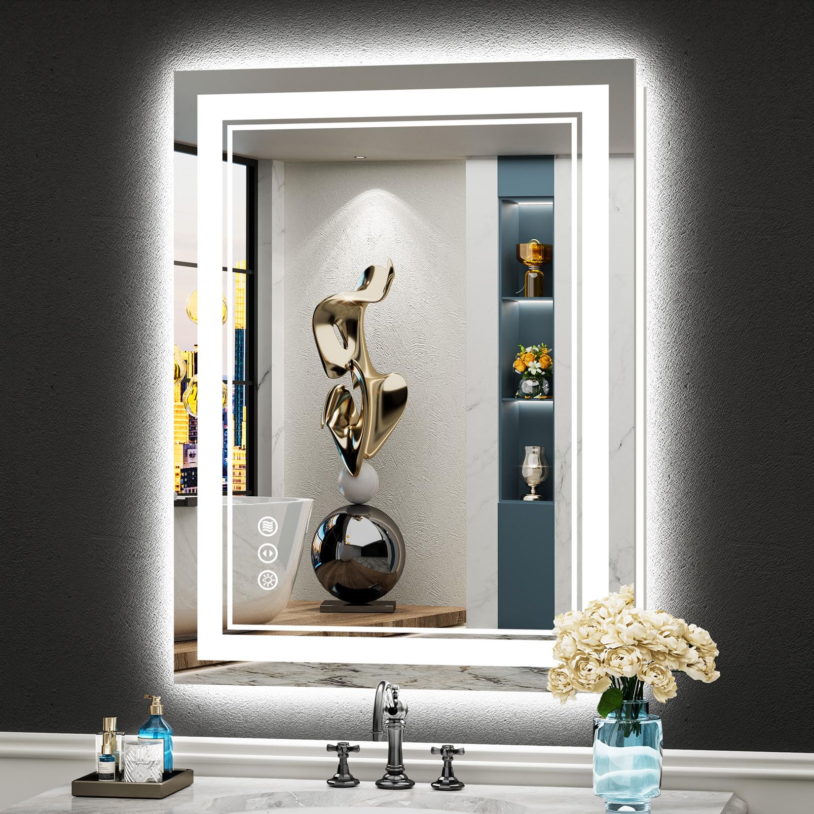 AWANDEE 24x32 LED Mirror