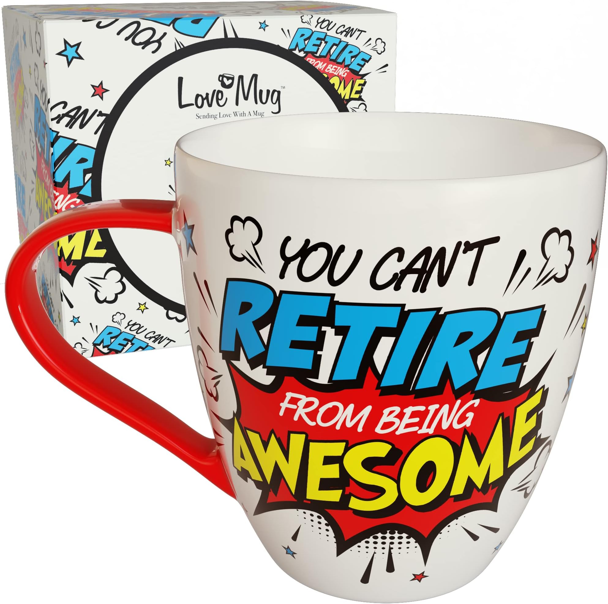 mug-tastic I'm Retired Now Go and Ask Somebody Else - Caffè di ceramica di alta qualità tazza