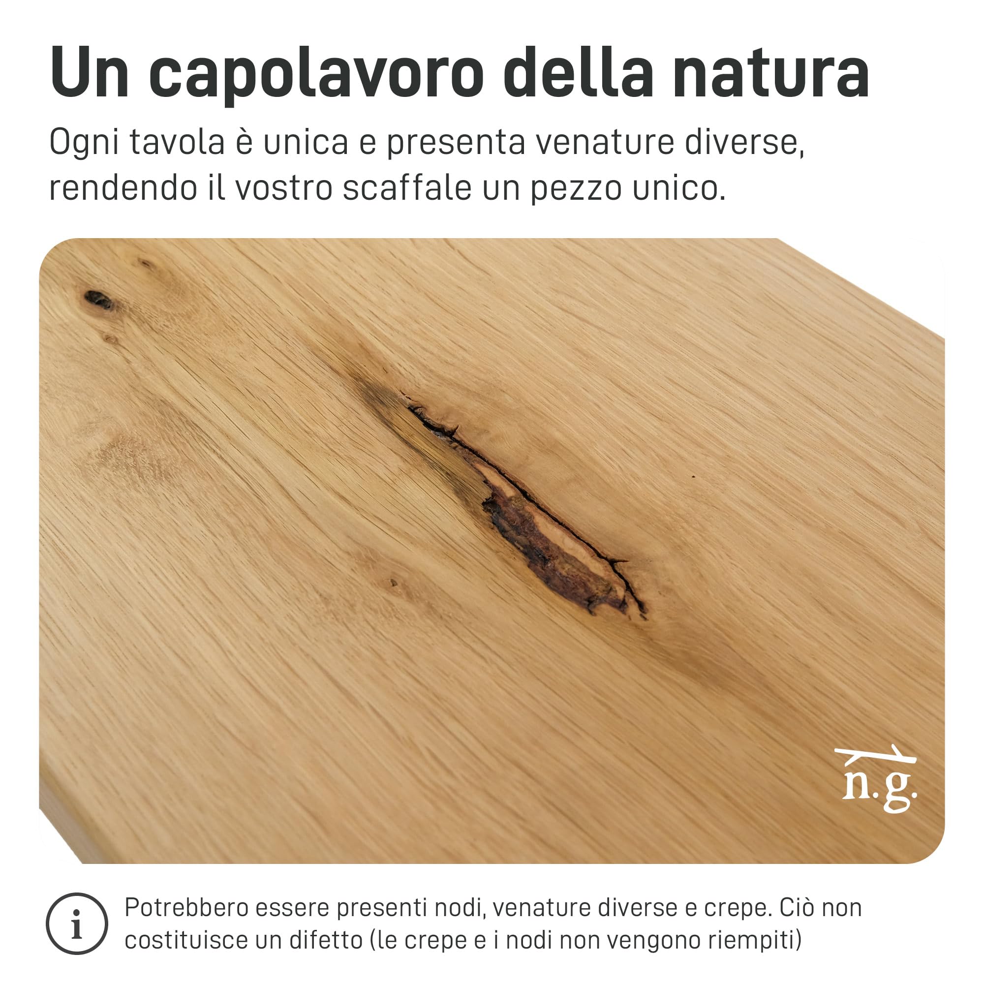 Mensola in legno di quercia da parete, mensola da cucina, davanzale, in legno massiccio, molte misure, stile rustico, supporto per libri, decorazione (profondità 20 cm, larghezza 200 cm